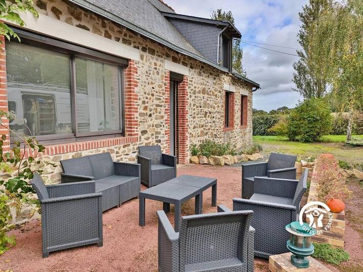 Maison de vacances pour 5 personnes, avec Terrasse et Jardin