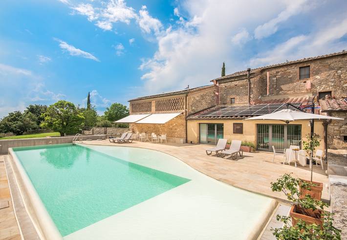 Appartamento intero, Brotes: Appartamenti Chic in Toscana con piscina, jacuzzi, sauna condivisa, Wifi e aria condizionata in Sovicille, Chianti