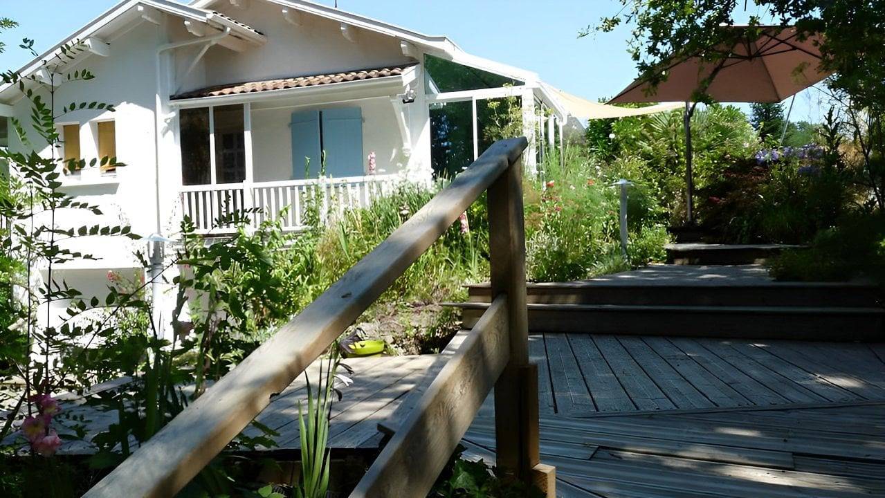 Les Taoulères - Chambre du Jardin in Hastingues, Région de Dax