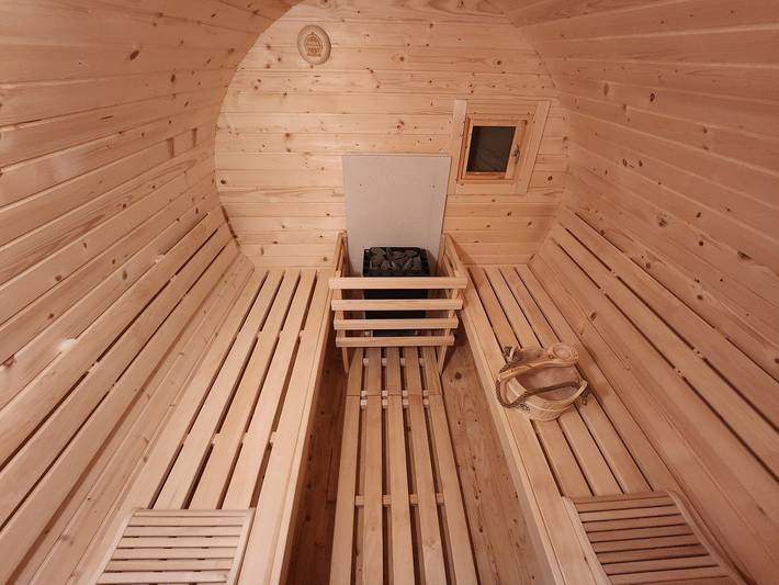 Ferienhaus für 3 Personen, mit Garten und Terrasse sowie Sauna in Kölpinsee - 3