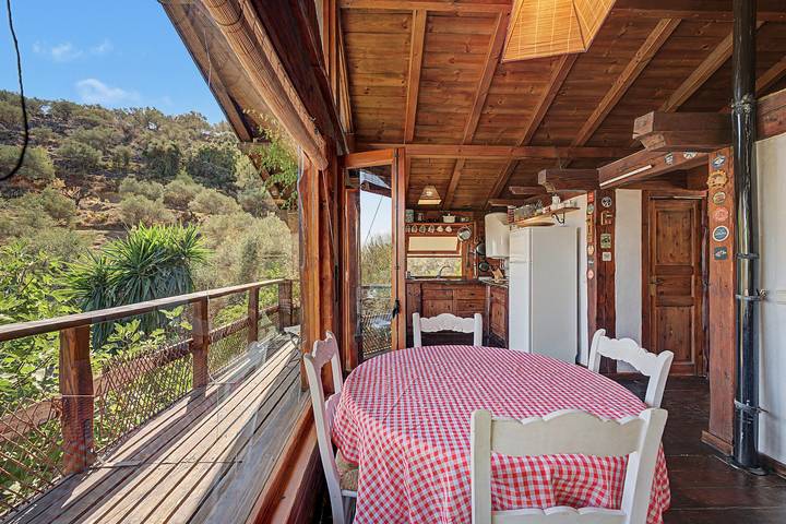 Cabaña Entre Olivos: vistas para a montanha, piscina privada e terraço exclusivo in Monda, Sierra de las Nieves