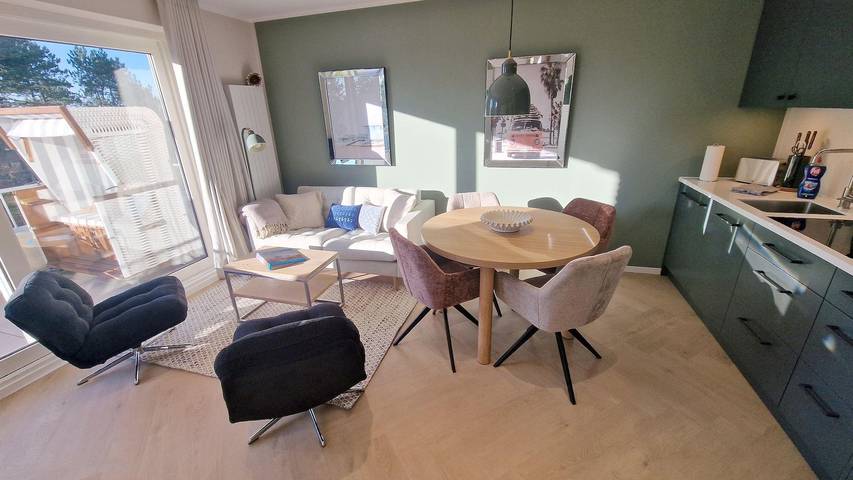 Ferienwohnung für 4 Personen, mit Balkon - 1