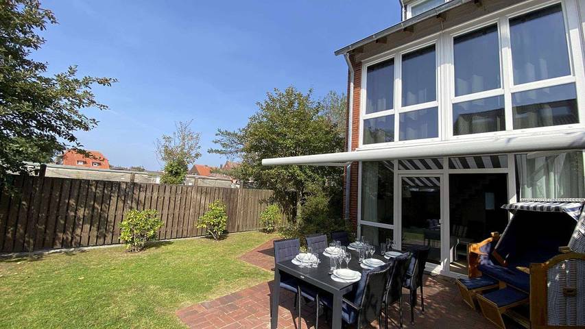 Ferienhaus für 6 Personen, mit Garten auf Wangerooge