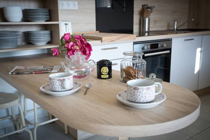 Appartement entier, Appartement de vacances pour 8 personnes avec terrasse in Biscarrosse Plage, Biscarrosse