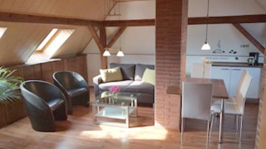 Ferienwohnung für 5 Personen, mit Ausblick in Eberswalde