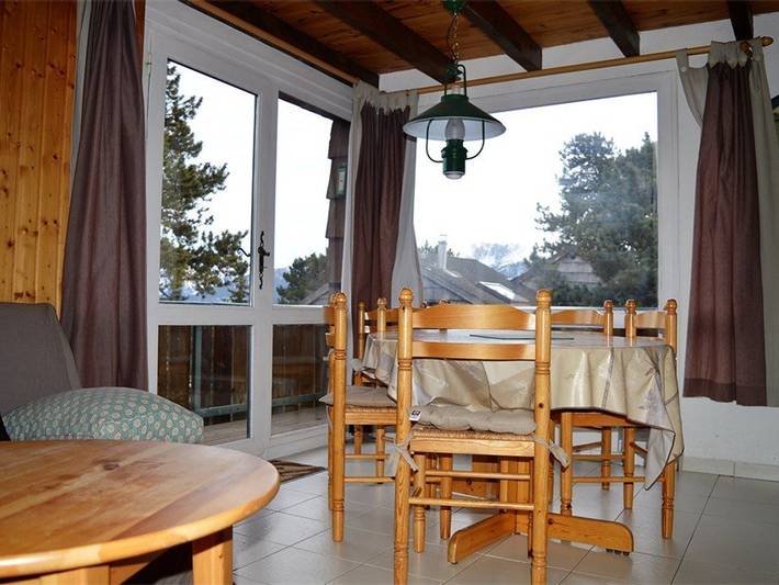 Chalet 2 pièces mezzanine, 7 pers, animaux admis, balcon, cuisine équipée in Bolquère, Parc naturel régional des Pyrénées catalanes