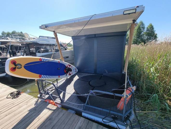 Boot für 7 Personen, mit Ausblick und Garten in den Masuren - 3