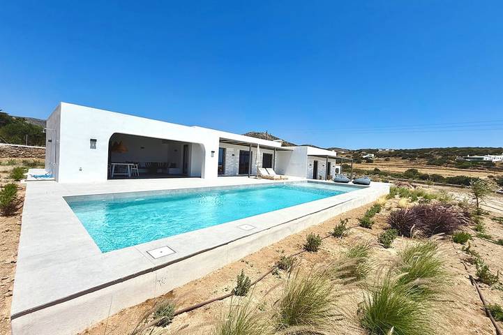 Villa für 6 Personen, mit Garten und Terrasse in Aliki