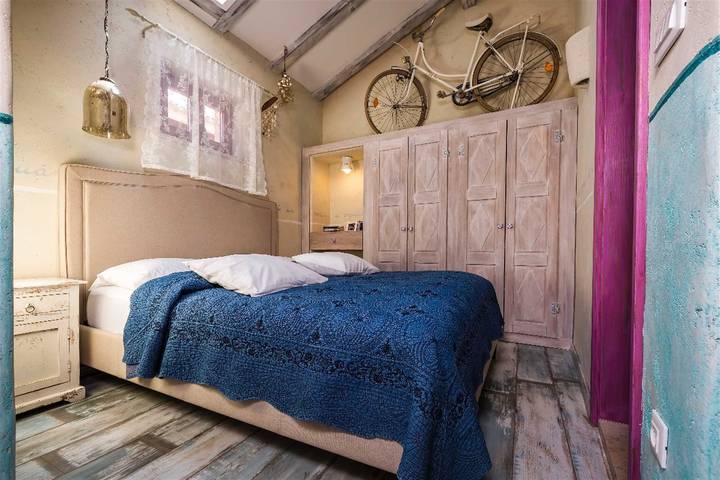 Studio für 2 Personen, mit Balkon/Terrasse und Terrasse sowie Sauna in Veli Losinj