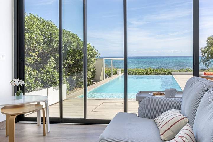 Villa pour 2 personnes, avec terrasse et jardin à Son Serra de Marina