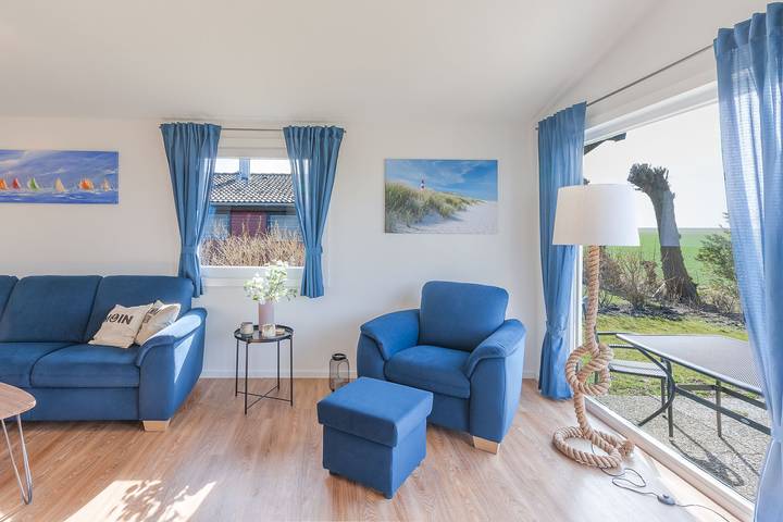 Ferienhaus für 4 Personen, mit Garten und Terrasse sowie Ausblick, mit Haustier in Simonsberg - 4