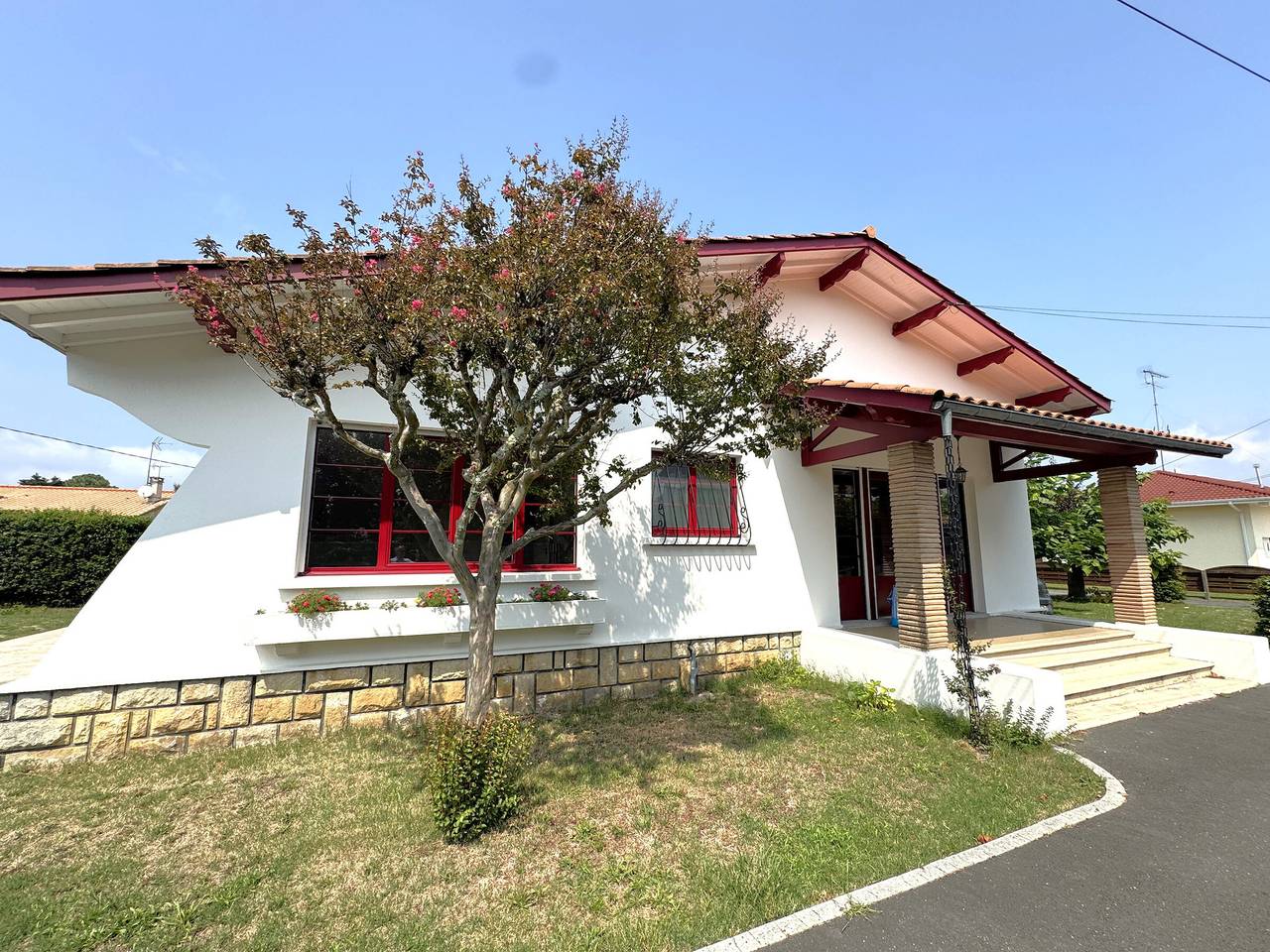 Casa Basco-Landesa cerca del puerto, 8 plazas, moderna y renovada in La Teste-de-Buch, Region de Arcachon