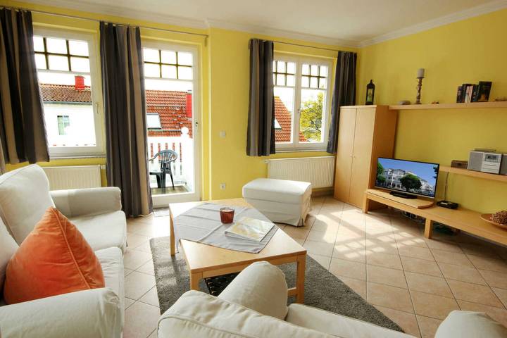 Ferienwohnung für 4 Personen, mit Balkon in Binz - 3