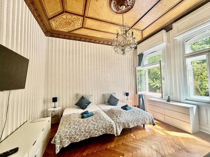 Ferienwohnung für 12 Personen, mit Balkon und Garten sowie Ausblick in Bovenden - 2