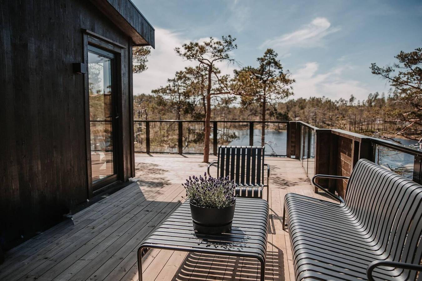 Lodge für 6 Personen mit Whirlpool in Iveland