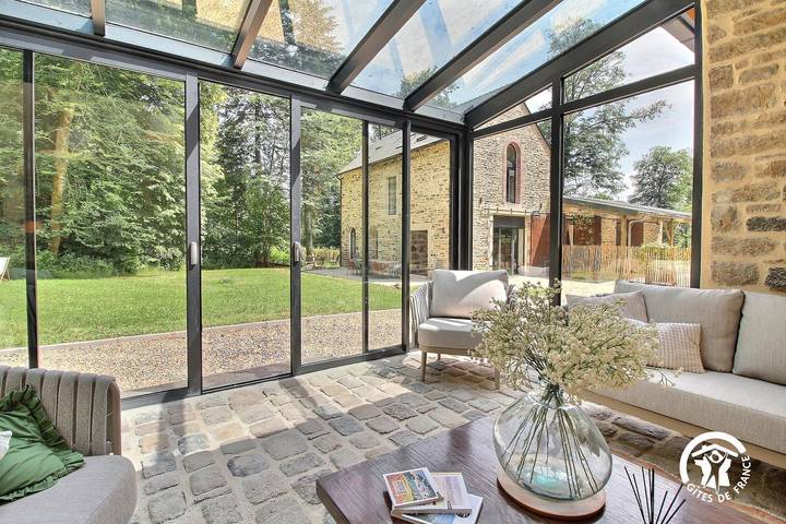 Gîte pour 8 personnes, avec jardin ainsi que jacuzzi et terrasse, animaux acceptés à Plaudren - 3