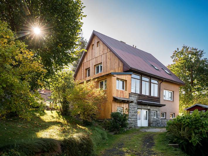 Apartament wakacyjny dla 4 osób, z Taras i Sauna w Rokytnice nad Jizerou
