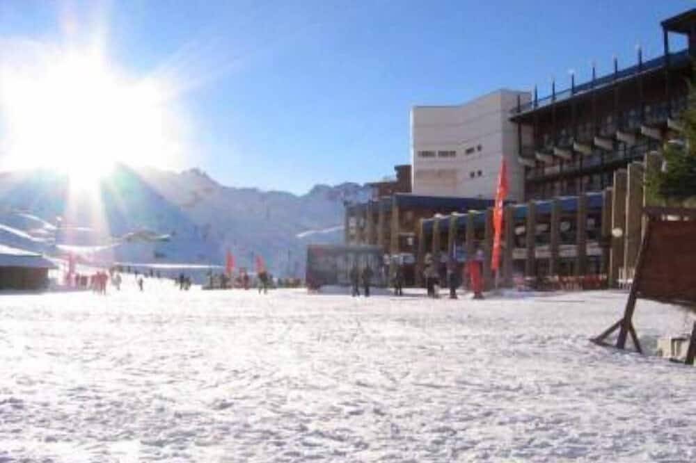Geheel appartement, Studio 4/5 pers. 29m² Plein Sud-Les Arcs 2000- Varet- Foot pistes- slaapkamer in Les Arcs, Bourg-Saint-Maurice