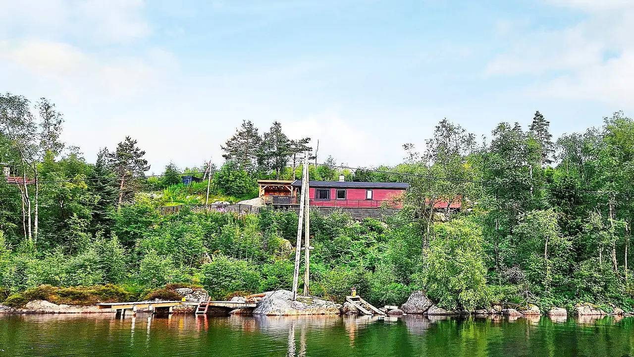 Feriehus for 7 personer med terrasse in Lyngdal