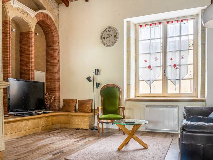 Location de vacances pour 6 personnes, avec jardin à Villalier
