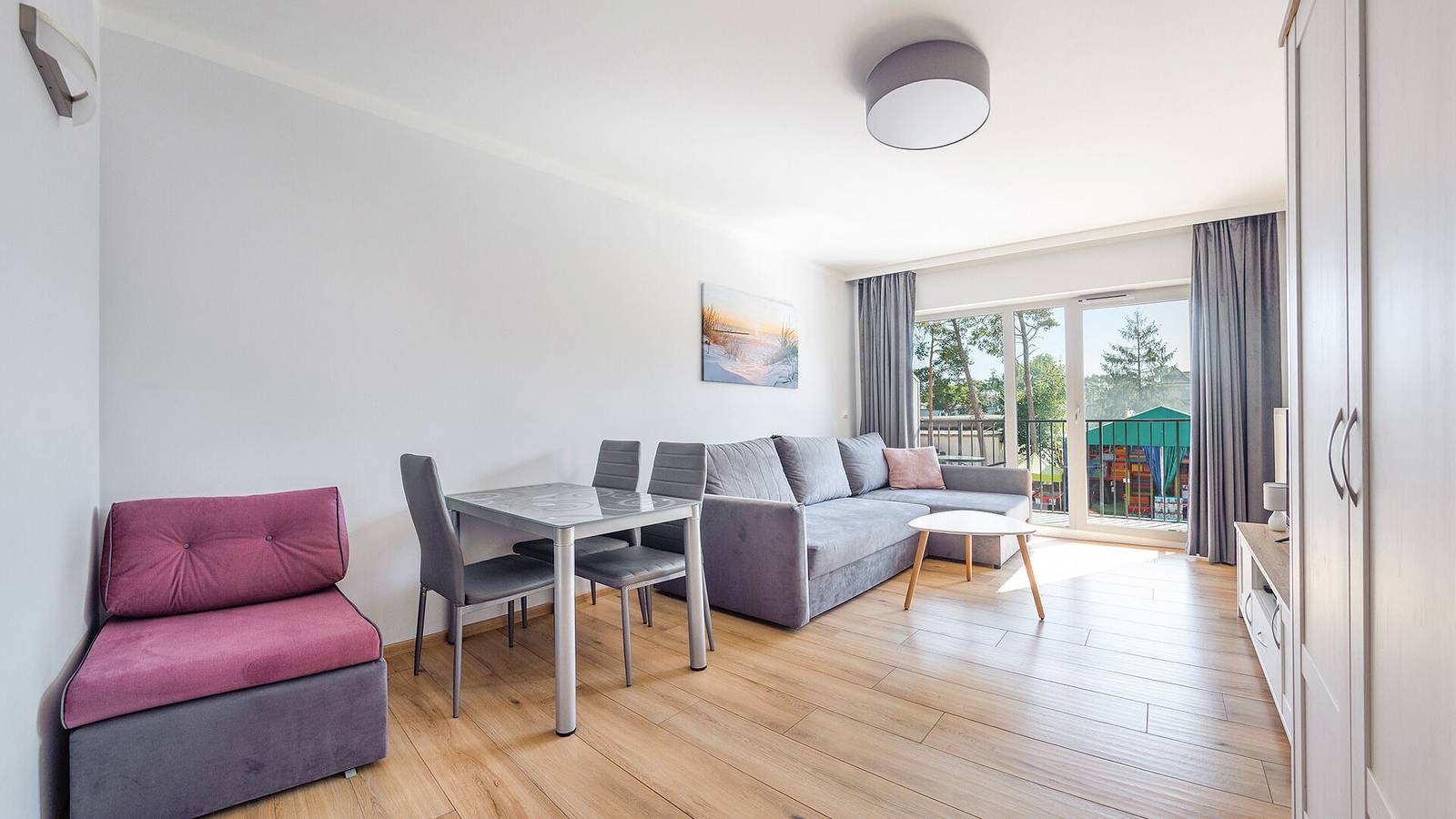 Ganze Ferienwohnung, Sun&Snow Na Wydmach - Apartment 18 in Międzywodzie, Wollin