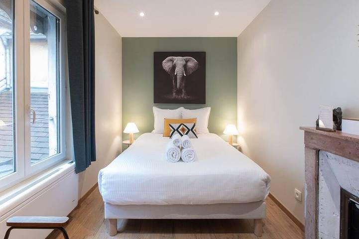Ferienhaus-Exklusiv-Ensuite-Stadtblick-Maison historique in Beaune, Beaune und Umgebung