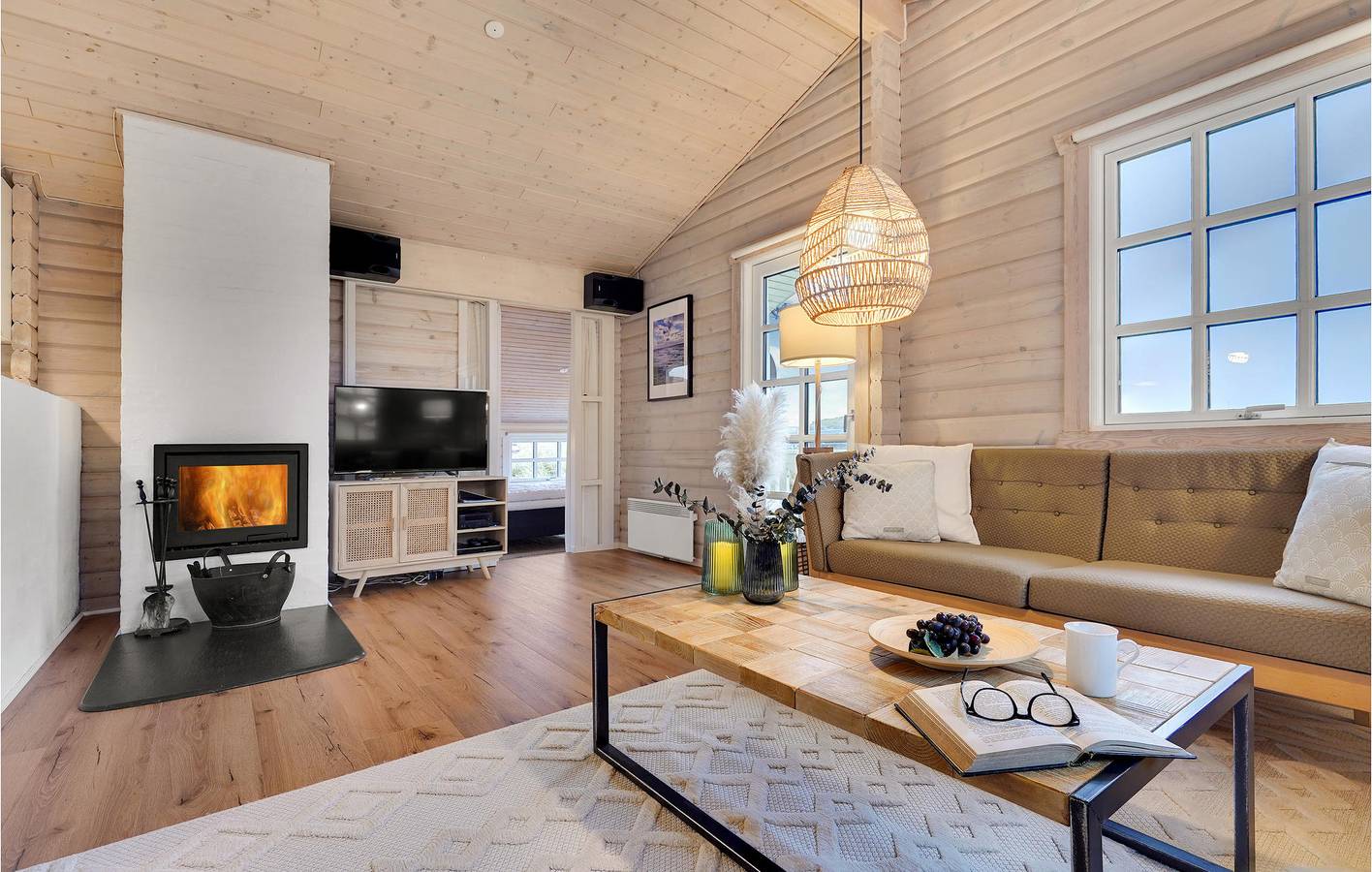 Holiday home for 8 people with sauna in Skodbjerge, Haurvig