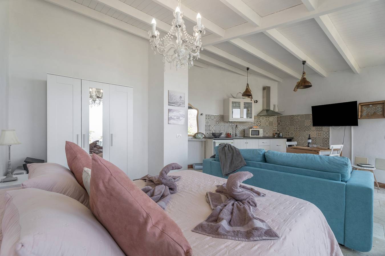 Maison de vacances 'El Laurel' avec vue sur la mer, terrasse privée et Wi-Fi in Las Lapas, Frontera