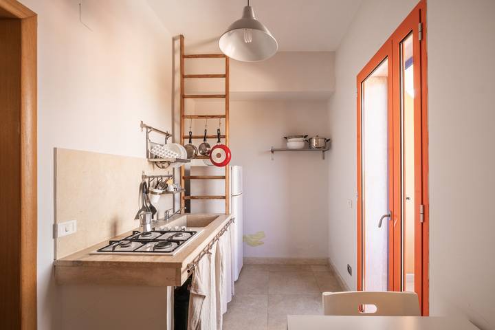 Apartamento entero, Apartamento 'Terra E Colori Bilo 3' con Wi-Fi y aire acondicionado in Galípoli, Golfo de Tarento