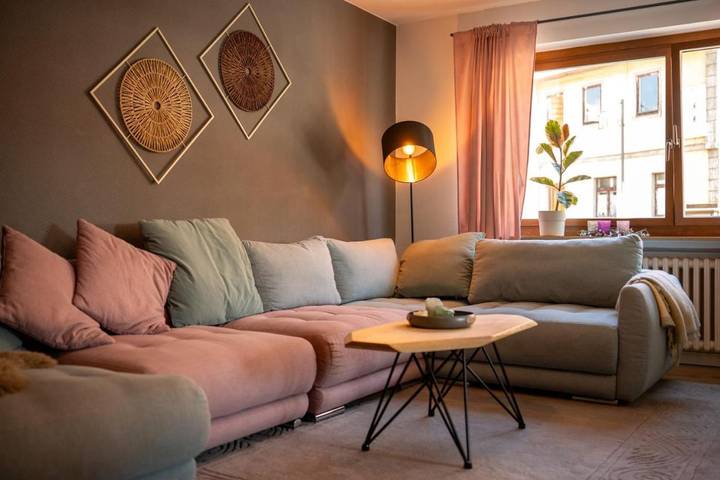 Ferienwohnung für 14 Personen, mit Balkon und Terrasse sowie Sauna