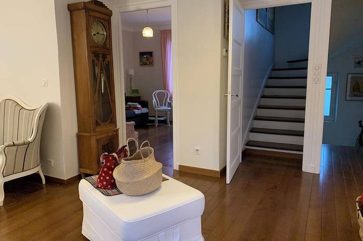 Ferienhaus für 5 Personen, mit Garten und Balkon, mit Haustier