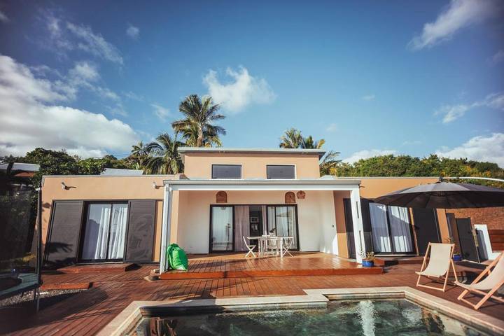 Villa pour 6 personnes, avec jardin et vue ainsi que terrasse et piscine