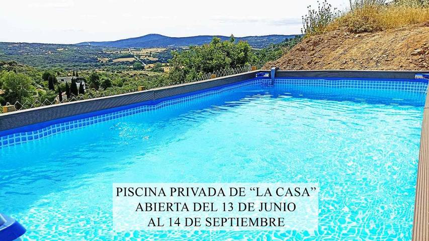 Casa rural para 3 personas, con vistas además de jardín y piscina, Se admiten mascotas en Provincia de Ávila - 3