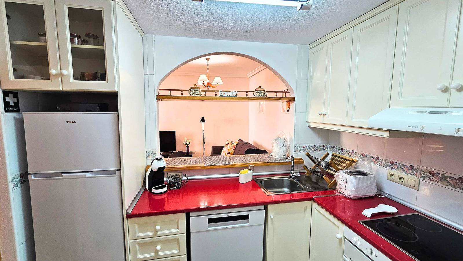 Ganze Wohnung, Ferienwohnung für 4 Personen mit Balkon/Terrasse in La Vila Joiosa, Costa Blanca