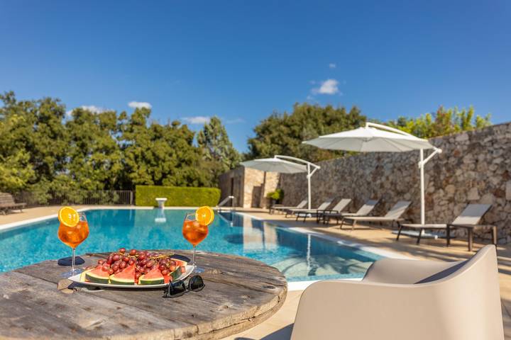 Location de vacances pour 8 personnes, avec terrasse et vue à Casarano - 4