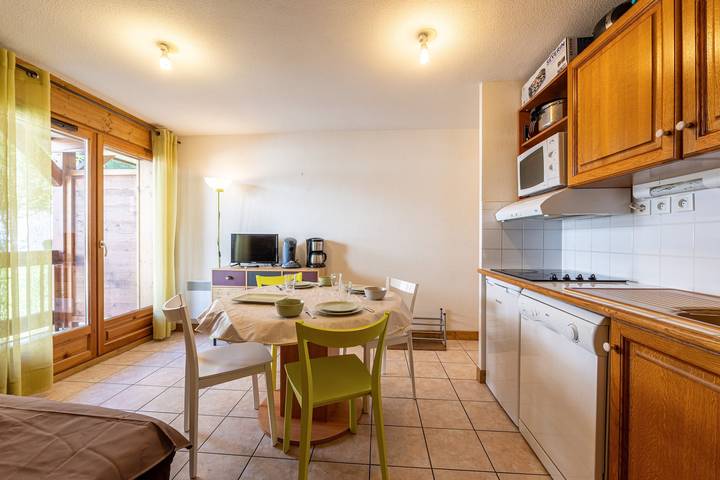 Appartement entier, Appartement "Ty Aravis" avec vue sur montagne et balcon in La Giettaz, Région d'Albertville
