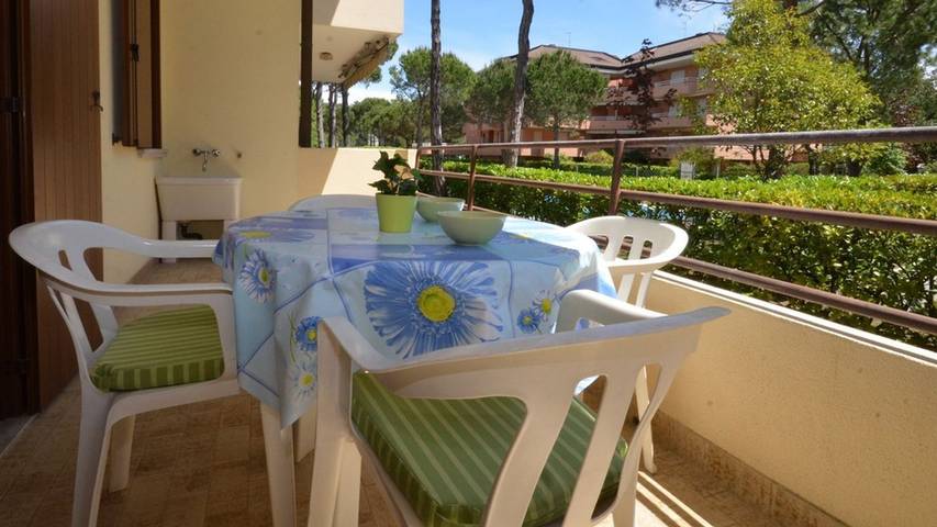 Vakantiewoning voor 3 personen, met Balkon/Terras in Lignano Pineta