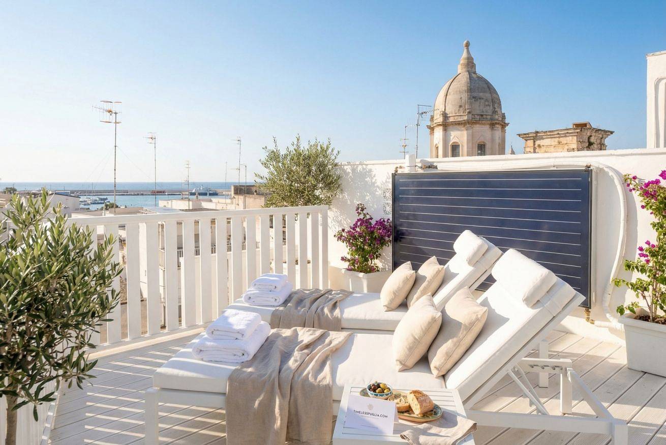 Appartement entier, Marchesa – 2-Bedroom Suite with Terrace in Old Town in Cala Porta Vecchia, Monopoli
