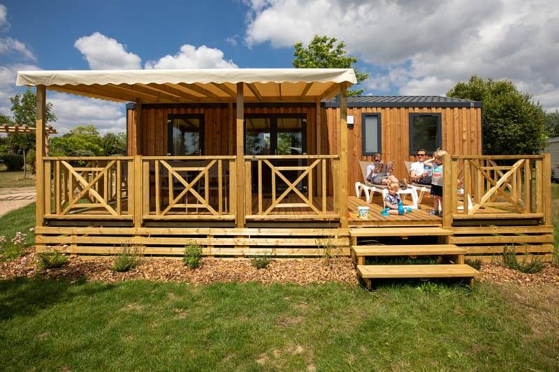 Rcn la Ferme du Latois — Mobilheim Baleine in Coëx, Loire-Tal