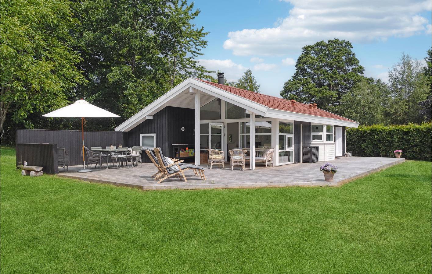 Ferienhaus für 6 Personen mit Garten in Hornbæk, Kattegat Küste