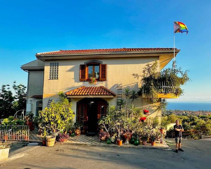 Chambre d’hôte pour 3 personnes, avec Balcon et Terrasse ainsi que Jacuzzi et Jardin à Aci Castello - 4