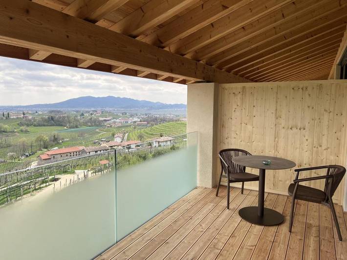 Hôtel pour 2 personnes, avec jardin ainsi que vue et sauna à Valdobbiadene - 3