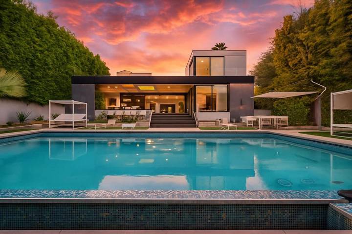 Villa pour 12 personnes, avec jardin et balcon à Beverly Hills