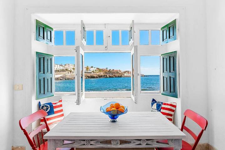 Casa de vacaciones para 4 personas, con terraza y vistas en Tenerife