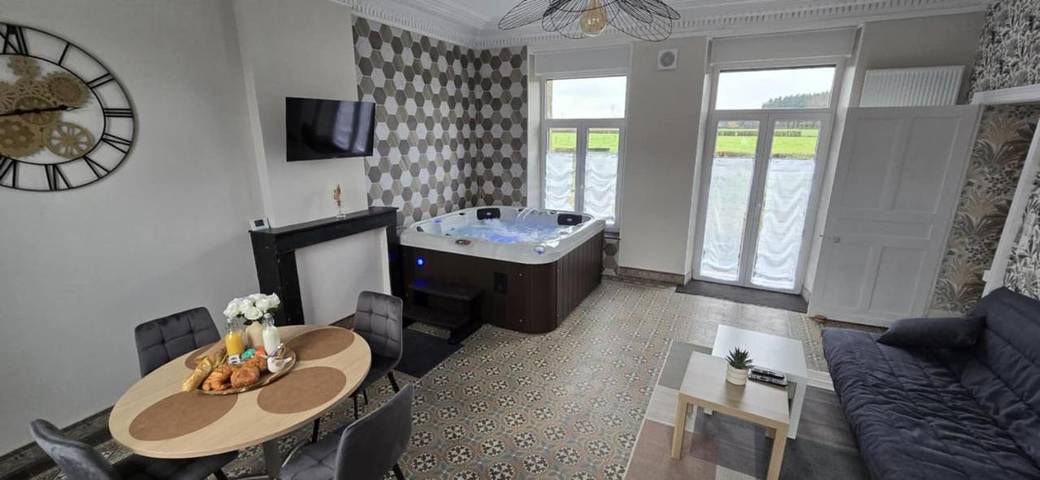 Chambre d’hôte pour 4 personnes, avec jardin et vue, animaux acceptés dans Parc naturel régional de l'Avesnois - 3