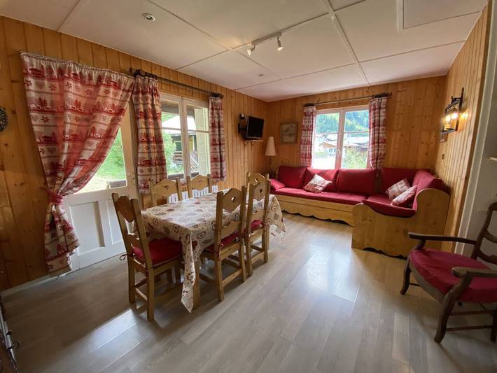 Maison pour 6 personnes, avec Balcon ainsi que Terrasse et Jardin dans Arêches