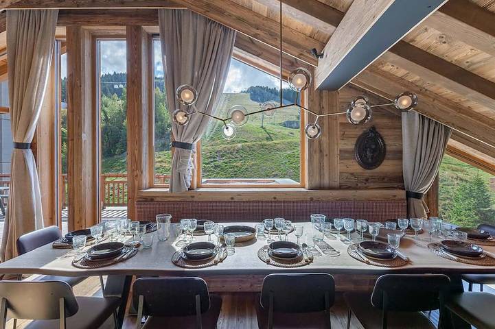 Ganze Wohnung, Zentrales Penthouse mit WLAN und Parkplatz, 6 Zimmer für 12 Personen in Saint-Bon-Tarentaise, Courchevel