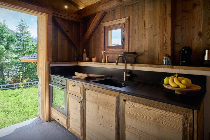Chalet pour 2 personnes, avec jardin, adapté aux familles à Saint-Gervais-les-Bains