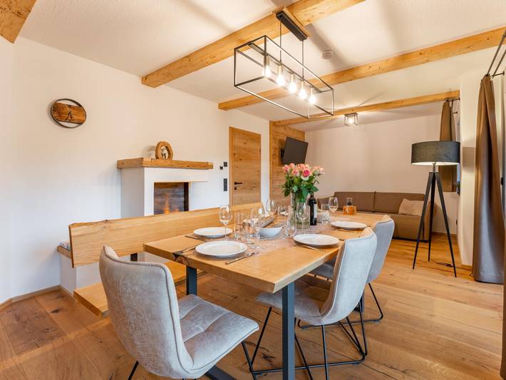 Ferienwohnung für 8 Personen, mit Balkon und Sauna
