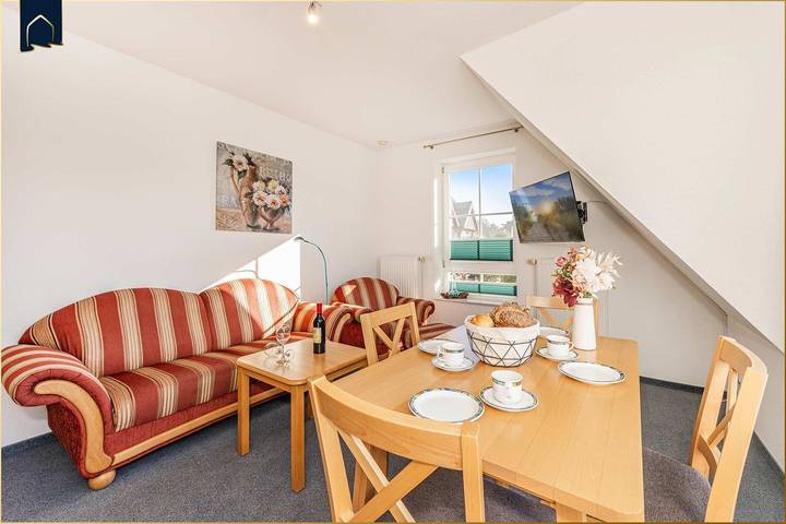 Ferienwohnung für 4 Personen, mit Ausblick und Sauna sowie Seeblick und Garten in Loddin - 3